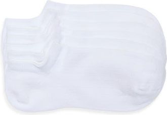 Nordstrom 3-Pack Rib No-Show Socks in White at Nordstrom