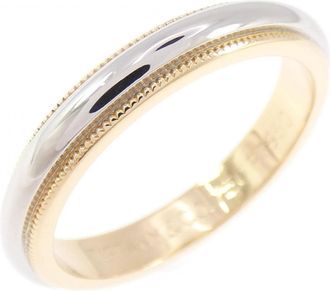 Tiffany & Co. Yellow Gold (18K) Platinum 950 Band Ring (Pre-Owned)