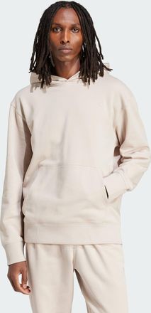 adidas Originals ADIDAS Originals Mens Adicolor Contempo French Terry Hoodie - Beige Cotton - Size X-Large