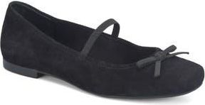 Børn Bley Mary Jane Flat in Black Suede at Nordstrom Rack, Size 7.5