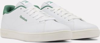 Reebok Classic Trainingsschuh REEBOK CLASSIC REEBOK COURT CLEAN, Gr. 36,5, wei&szlig;, wei&szlig;, fieldgr&uuml;n, Synthetik, Schuhe Trainingsschuh