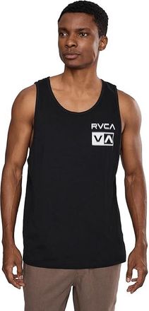 Rvca Glitch Tank Top Mens T Shirt Black : XL, Cotton