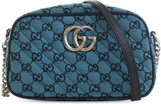 Gucci Pre-owned Gucci Small GG Marmont Matelasse GG Canvas Crossbody Ladies 0UMPWYASV6RU8H8E