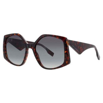 Karl Lagerfeld Ladies Grey Rectangular Sunglasses KLKL6208S242