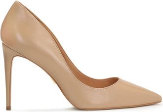 Kazar Leren pumps in naaktkleur. Dit product valt groot uit. - Dames - Pumps - Beige - 38 1/2 EU - Leer - Schoenen
