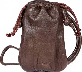 CRAIE STUDIO Womens Milli Lamb Leather Bag In Bubble Brown