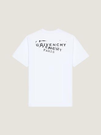 Givenchy Logo-Embroidered T-Shirt - White