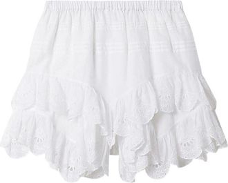 Isabel Marant Jocadia Ruffled Shorts