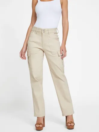 Guess Hailey High-Rise Cargo Jeans