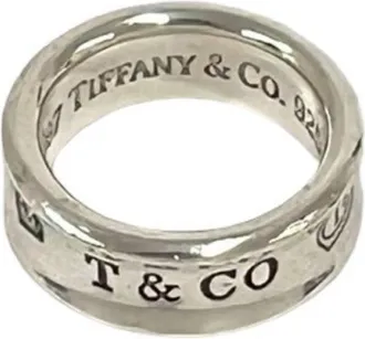 Tiffany & Co. Silver Silver 925 Band Ring (Pre-Owned)