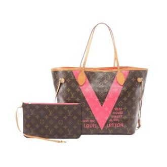 Louis Vuitton Pre-owned Neverfull MM Monogram V Grenade Tote Bag - Pre-owned - Mujer - Marr&oacute;n - ONE SIZE