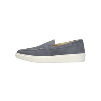 Goosecraft Schoenen, Heren, Blauw, 42 EU, Su&egrave;de, Blauwe Su&egrave;de Loafers