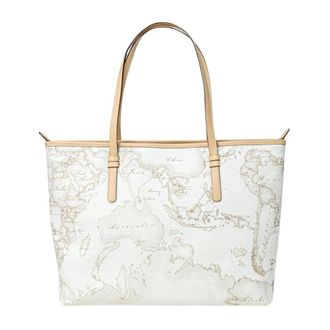 Alviero Martini 1A Classe Tote Bags, female, White, Size: ONE SIZE Large Tote Bag