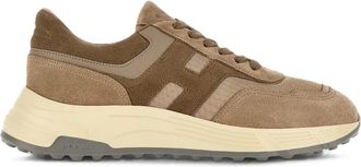 Hogan Hyperlight Sneakers - Heren - Sneakers - Bruin - 43 EU - Leer - Schoenen