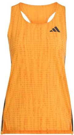 adidas Adizero Singlet Laufshirt f&uuml;r Damen | orange