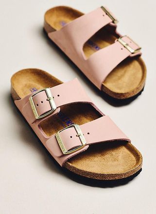 Birkenstock Arizona Suede Soft Footbed Sandals