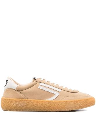 Puraai faux-suede sneakers - Brown