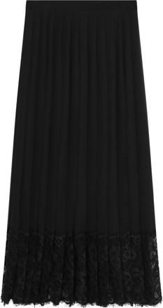Dolce & Gabbana Black Long Skirt Gonna Lunga