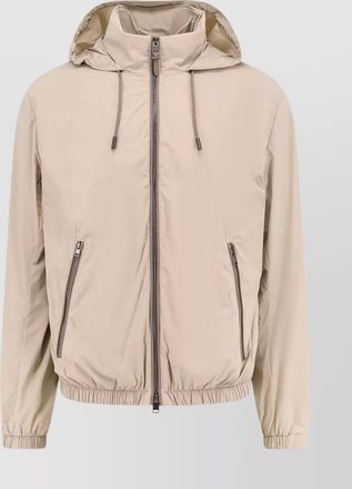 HUGO BOSS nylon jacket with hood and pockets