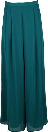Pennyblack High-Waist Wide-Leg Trousers With Pleated Detailing