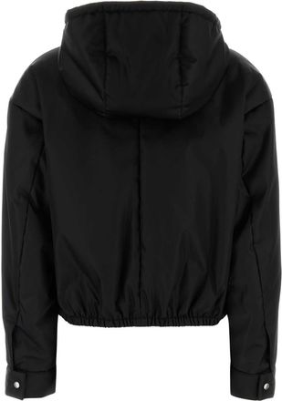 Prada Womens Black Re-Nylon Padded Jacket Nero Giubbini