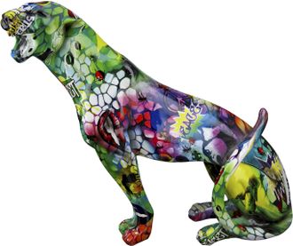 Casablanca Design Tierfigur »Gepard Street Art« Graffiti-Design