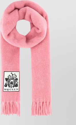 Alexander McQueen alpaca scarf