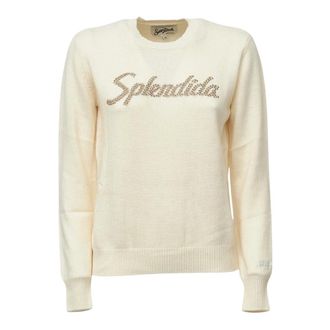 MC2 Saint Barth New Queen Girocollo - - Knitwear - Donna - Bianco - XS