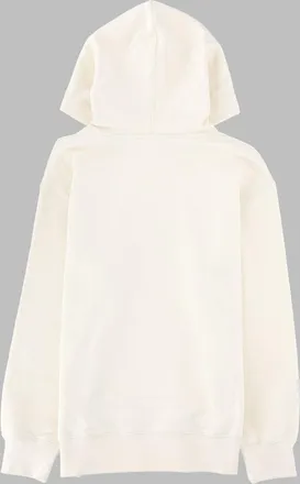 Palm Angels Bear Angel Embroidered Hoodie - White