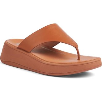 FitFlop F-Mode Platform Sandal in Light Tan at Nordstrom Rack, Size 7