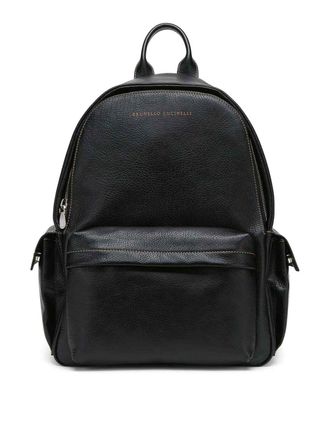 Brunello Cucinelli Leather Backpack
