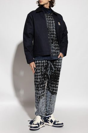 Diesel Sweatshirt With S-CORR Pattern, Mens, Navy Blue