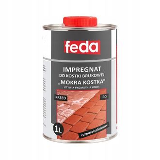 OEM Cubo H&uacute;medo De Impregnaci&oacute;n Para Adoquines Feda 1 L 1 Unidad