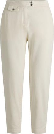 BOSS Casual chinos in stretch-cotton satin