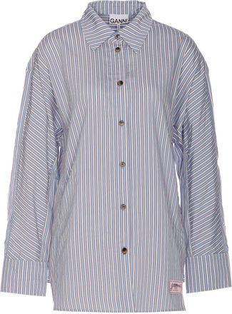 Ganni Striped Yarn Dyed Shirt