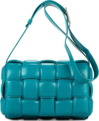 Bottega Veneta Borsa a spalla imbottita - Blu