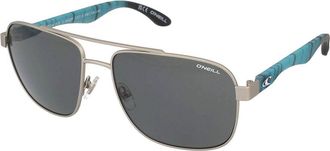O'Neill ONS ALAMEDA2.0 002P Mens Sunglasses Silver Size 58