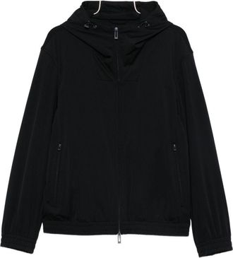 Emporio Armani Nylon-Kapuzenjacke