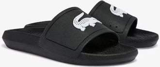 Lacoste Womens Lacoste Croco 737CFA0005-312 Sandals Black Open Toe Slide RHS7167
