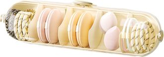 OEM Caja Para Guardar Discos De Algod&oacute;n Y Borlas De Polvos - Blanca - 361010 Cm (no Incluye Herramientas De Maquillaje)