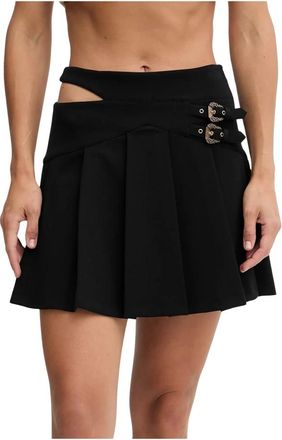 Versace Jeans Couture Dames, Rokken, Zwart, Maat: 2XL Viscose