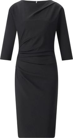 Tiger Of Sweden Midi Jurken - Dames - Casual kleedjes - Zwart - 2XL - Kleedjes