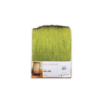 Trade Shop Trade Shop - Cortina Divisoria Decorativa Para Interiores De 140 X 290 Cm Con Hilos Sombreados - Green Reseda