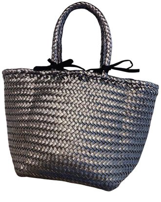 Dragon Diffusion Grace Basket Small Leather Tote
