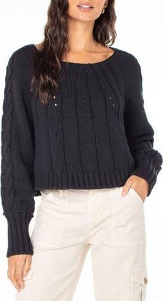 Roxy Day Dreams Sweater in Anthracite at Nordstrom Rack, Size Xx-Large