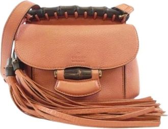 Gucci Pre-owned Cross Body Bags, female, Pink, Size: ONE SIZE Pre-owned Vintage Cross Body Bag