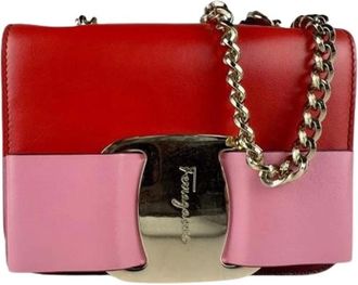 Ferragamo Pre-owned Cross Body Bags, female, Multicolor, Size: ONE SIZE Pre-owned Shoulder Bag
