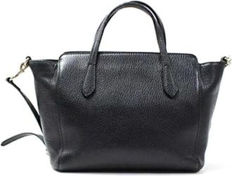 Gucci Pre-owned Handbags, female, Blue, Size: ONE SIZE Pre-owned Vintage Handbag