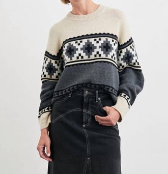 Rails Emma Sweater In Heather Fair