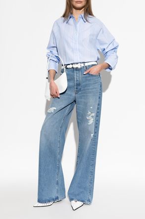 Frame Denim The Loose Jeans, Womens, Blue